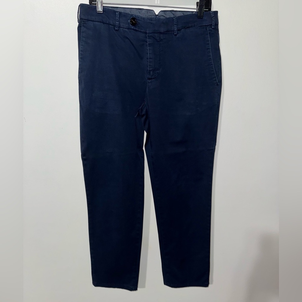 Brunello Cucinelli Men's American Pima Italian-Fit Chino Trousers